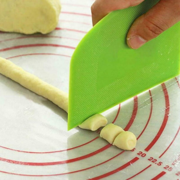 1 Pcs Multi Shape Plastic Fondant Scraper Dough ScraperBaking Pastry Tools